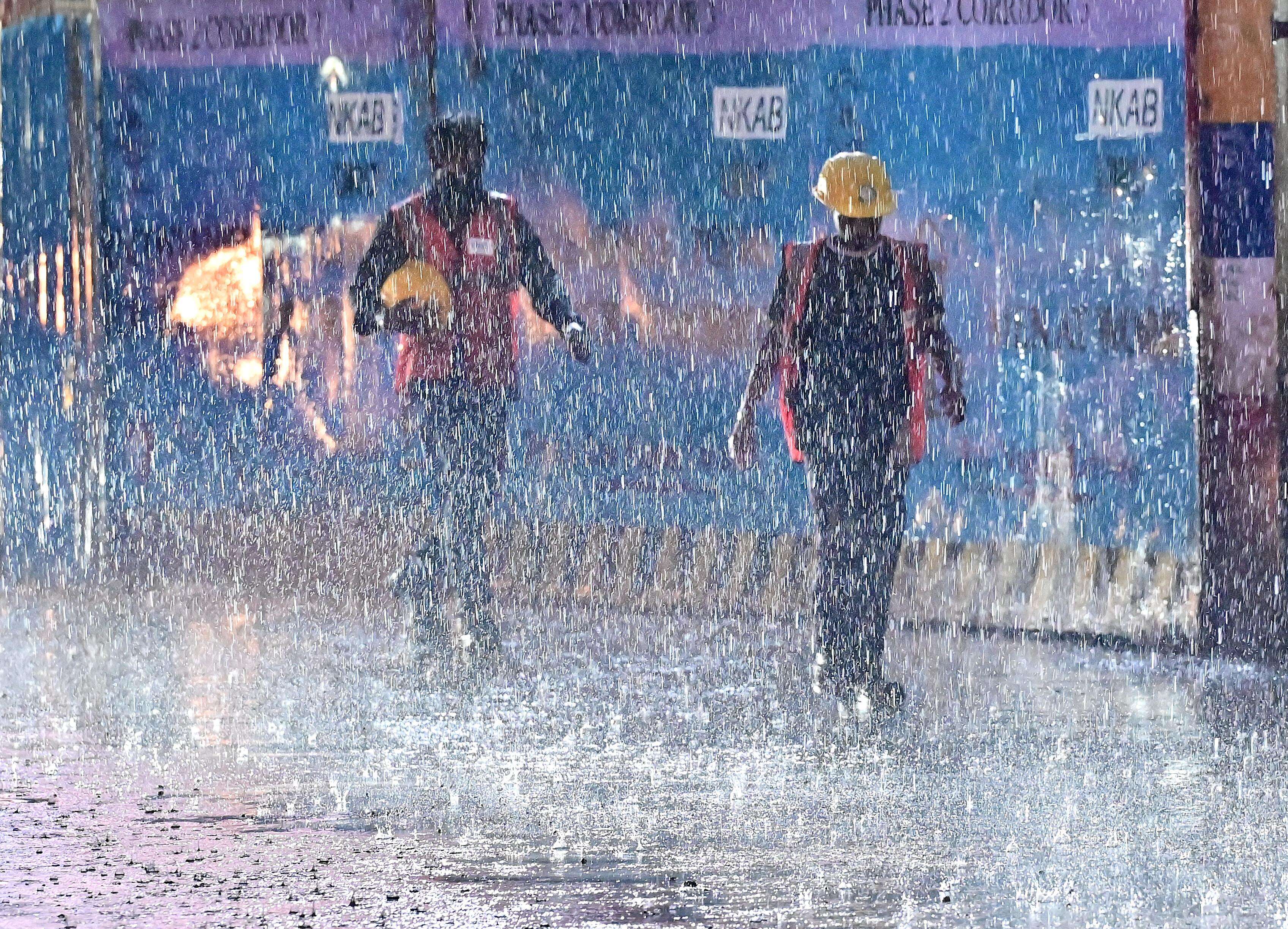 City may receive heavy rain from today