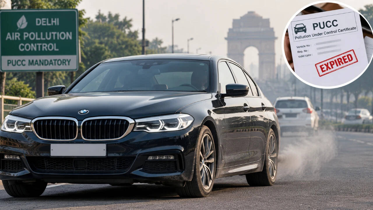 BMW racks up 42 challans in Delhi for driving without a valid pollution certificate since 2019, including 24 this year alone, while an Activa faces 32 penalties and a Suzuki motorcycle 33 as city’s repeat PUCC offenders keep flouting emission rules despite GRAP curbs