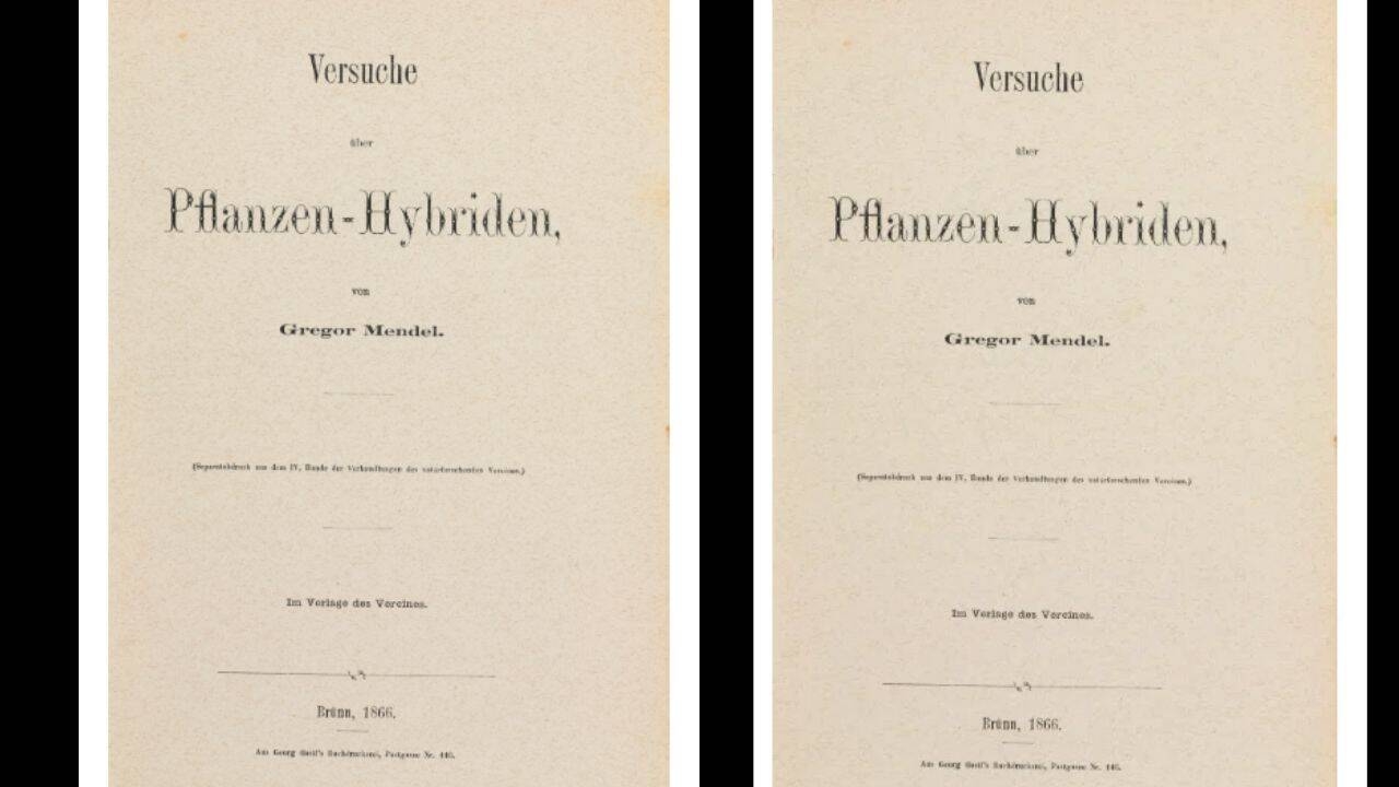 Gregor Mendel’s rare 1866 genetics paper sells for Rs 6.10 crore after decades of neglect