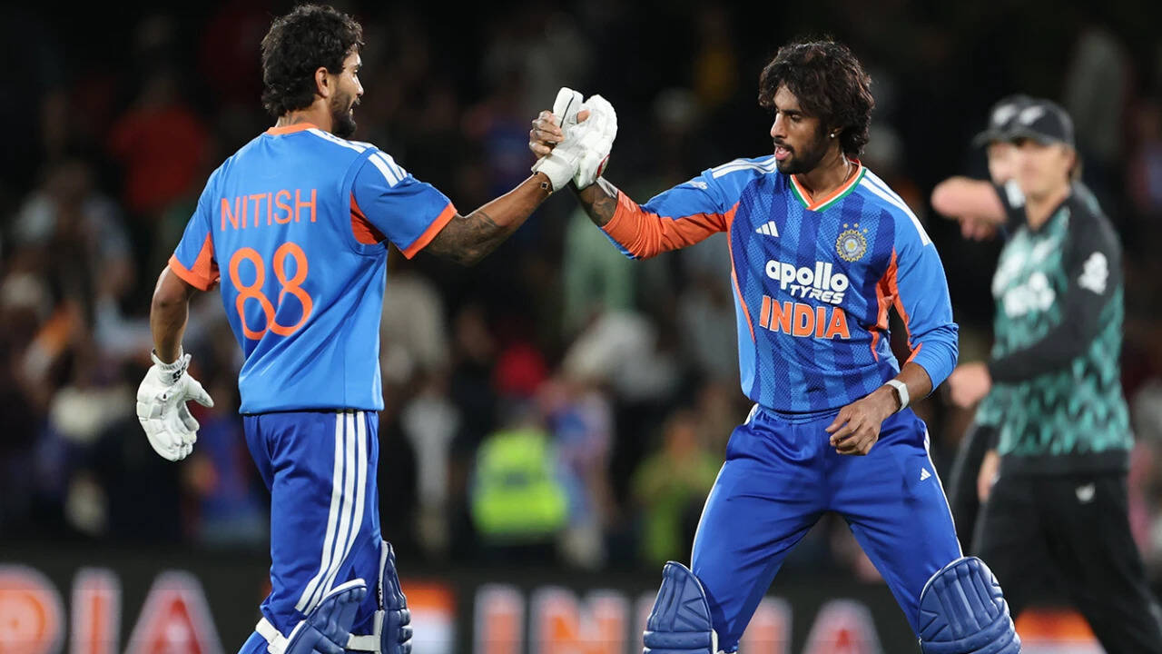 Tilak, Nitish rescue India from 112/6 to seal a thrilling 4-wicket win vs New Zealand