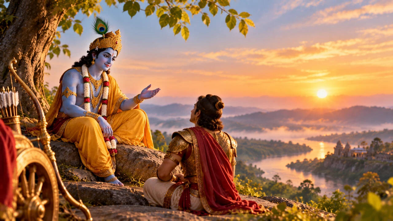 Krishna On Fear Of Failure:Verse 6.40 says effort is never wasted; young aspirants find courage
