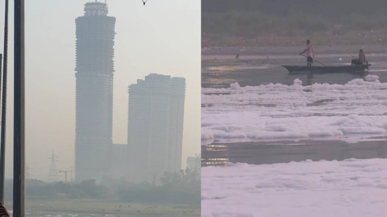 Yamuna's Toxic Resurgence: Delhi's Air Quality Crisis Deepens Amidst GRAP Enforcement