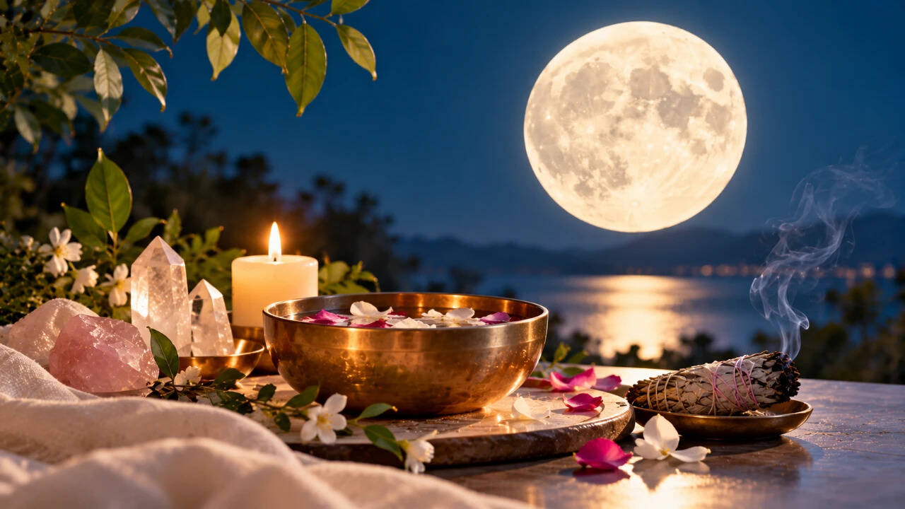 Full Moon Rituals: Simple ways to pause and release; with a few sensible cautions
