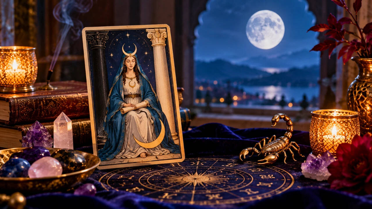 High Priestess Tarot Meaning: Guidance for October 27; Scorpio season stresses silence