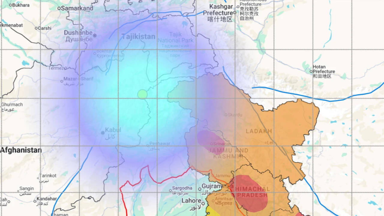Afghanistan hit by 5.5 magnitude earthquake