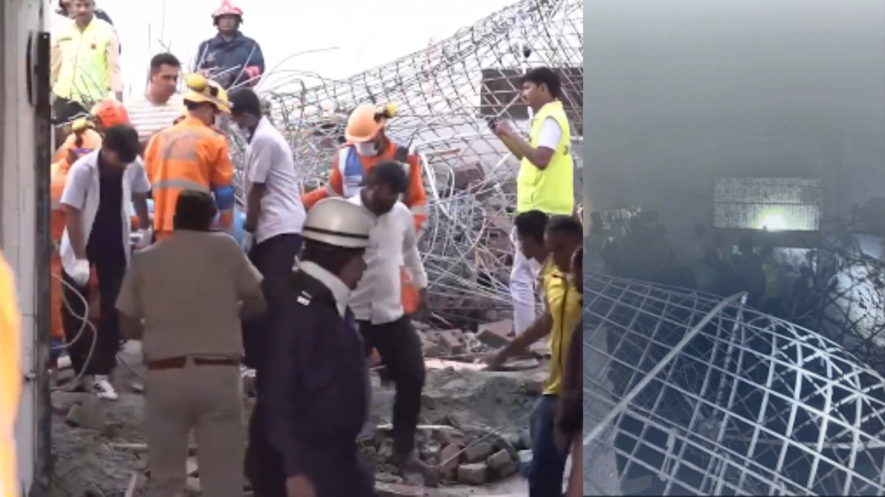 Delhi building collapse: 3 bodies recovered after under-construction house caves in, rescue operation on