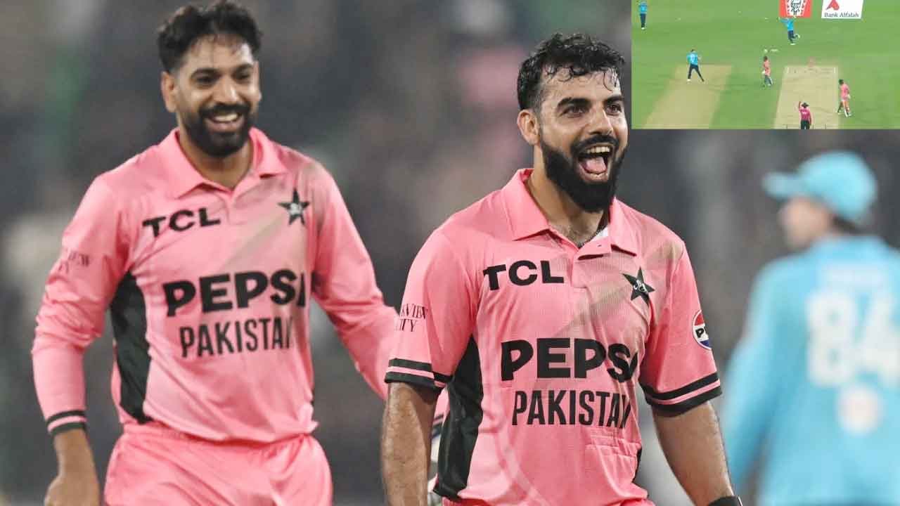 Drama in Lahore! Shadab Khan walks off, England celebrate, then comes a twist
