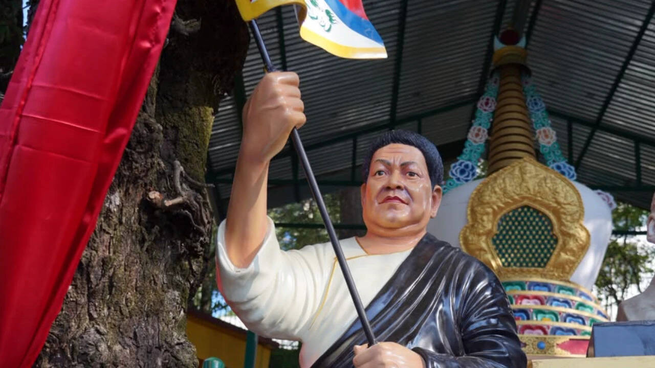 Tibetan activist Lobsang Rangzen, who died by self-immolation in New York, honoured with statue in Dharamshala over protest against China’s new law