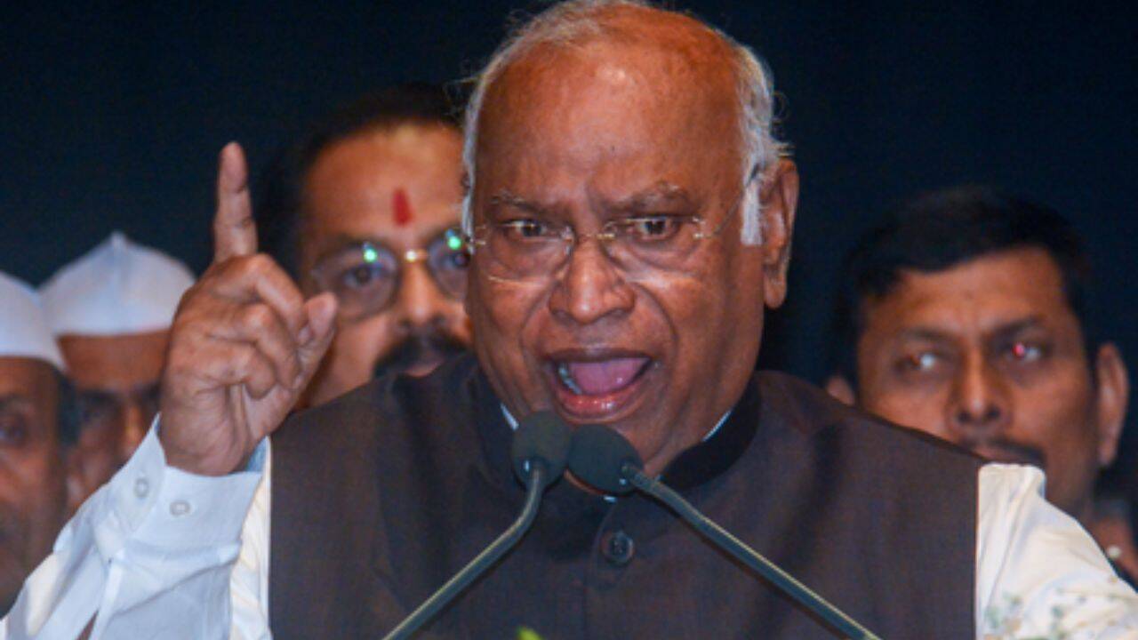 BJP stages protests in Bihar, Jammu, Bengaluru over Kharge's 'baap' remark against PM Modi; demands apology