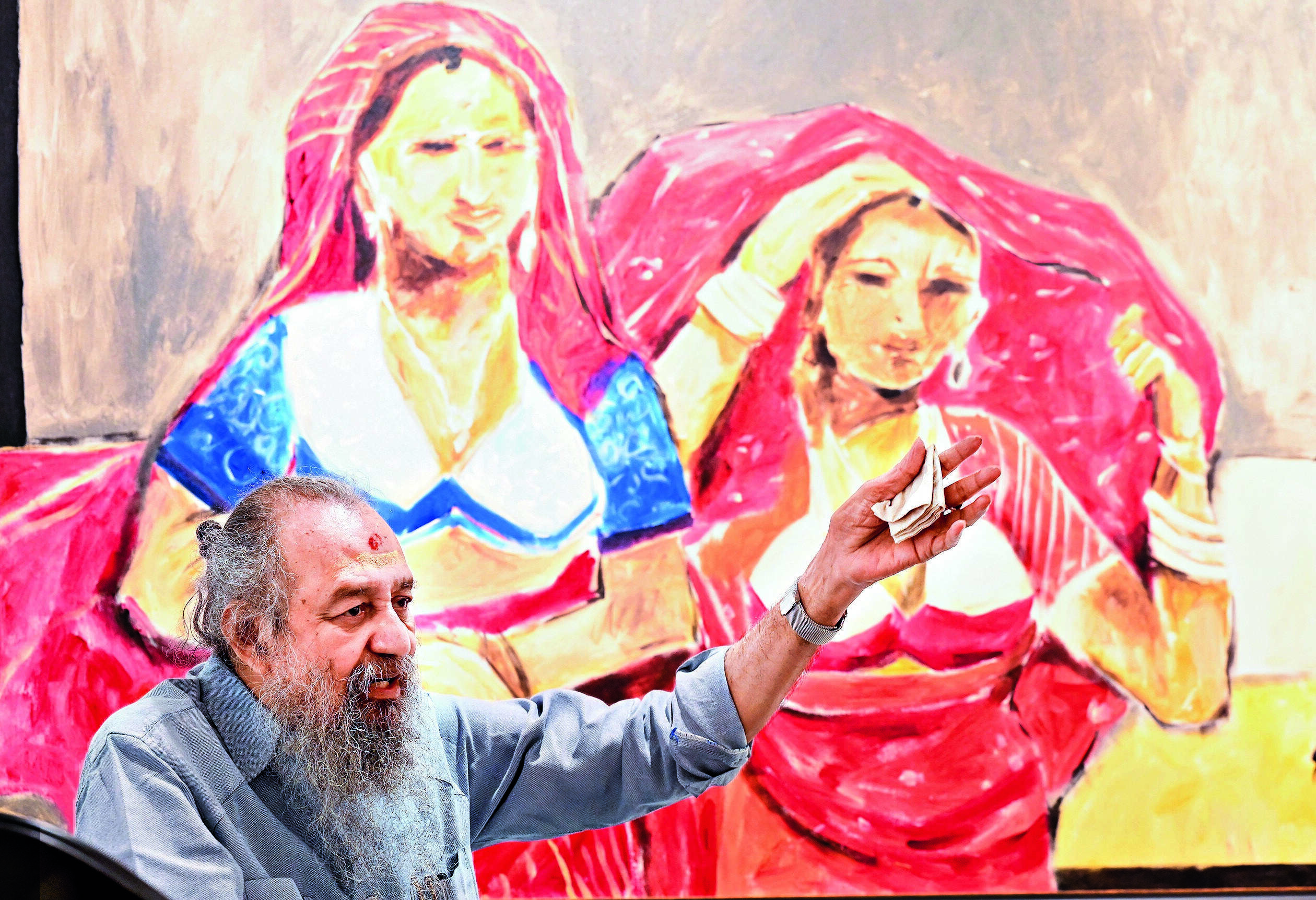 Thota Tharrani Celebrates 60 Years in Art With Retrospective Exhibition