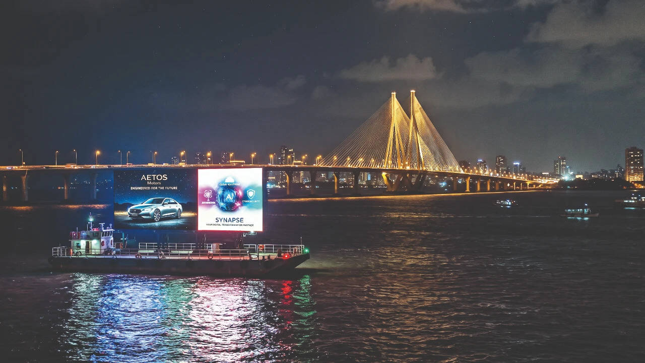 Mumbai's billboards floating in sea: Experts warn of disruption to marine feeding & migration, say best to sink the idea