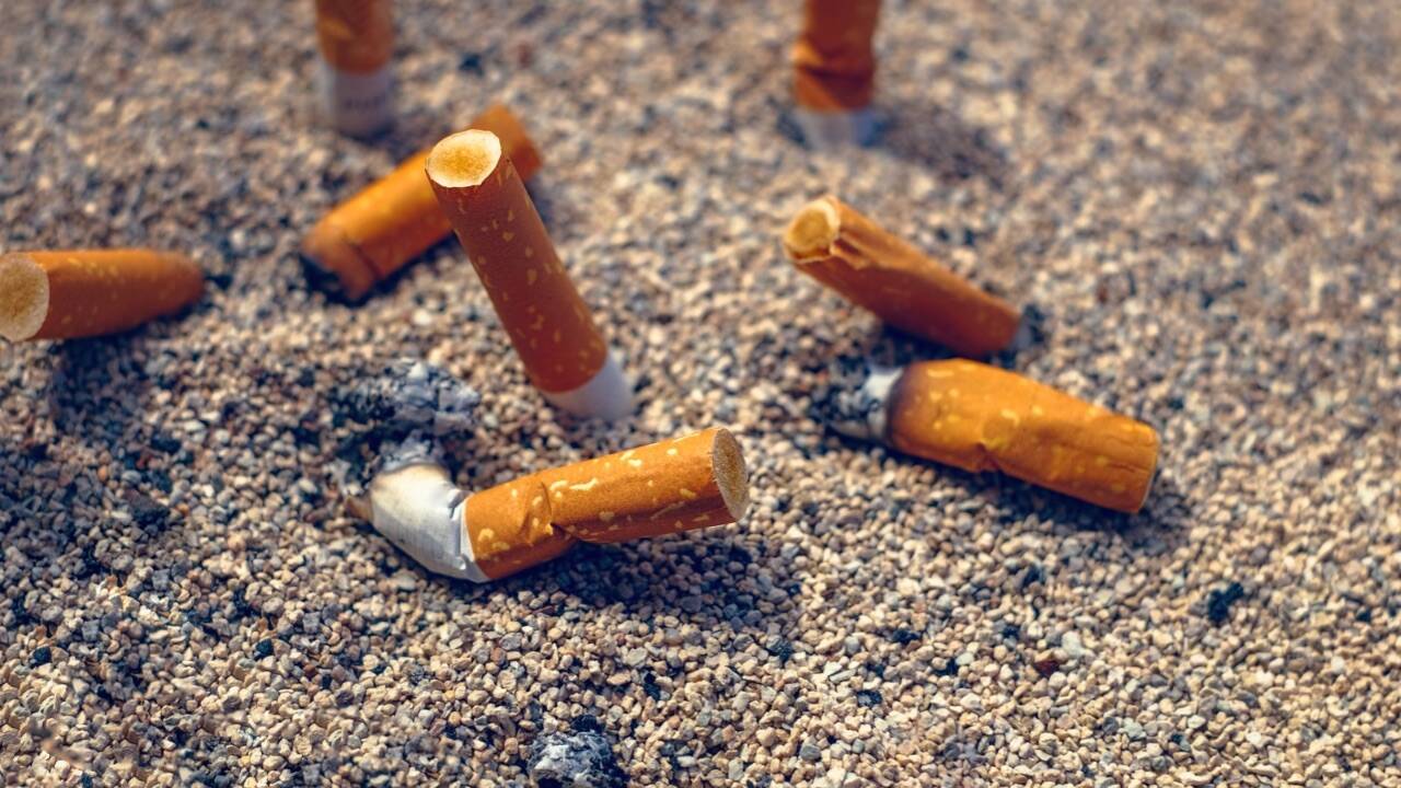 Children aged 7-12 helped tackle cigarette waste on an Ecuador beach;recorded 6,821 fewer butts