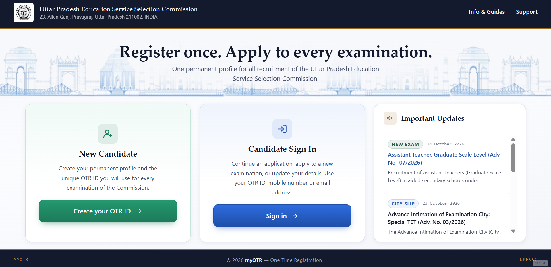 UPESSC PRT recruitment 2026: Registration ends tomorrow for 12,405 posts; direct link to apply here