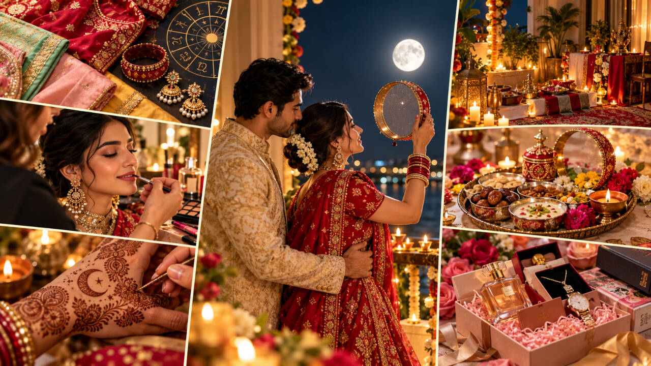 Karwa Chauth 2026: Astrology-led ideas reshape outfits, sargi and gifts; six trends emerge