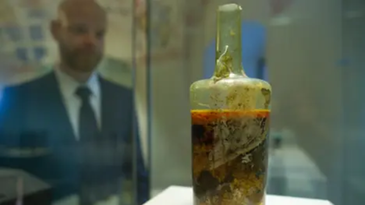 The 1,600-year-old Roman wine bottle no one dares to open; world’s oldest unopened wine