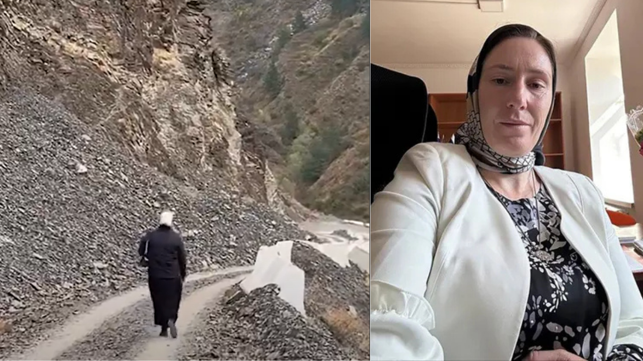 Russian teacher walks 14 km daily through mountains to teach 3 children