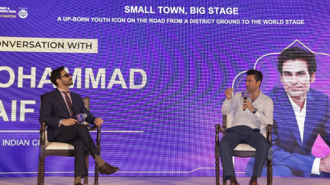 Mohammad Kaif at TOI Indian Youth Awards 2026: How a small-town cricketer from UP made it to the world stage