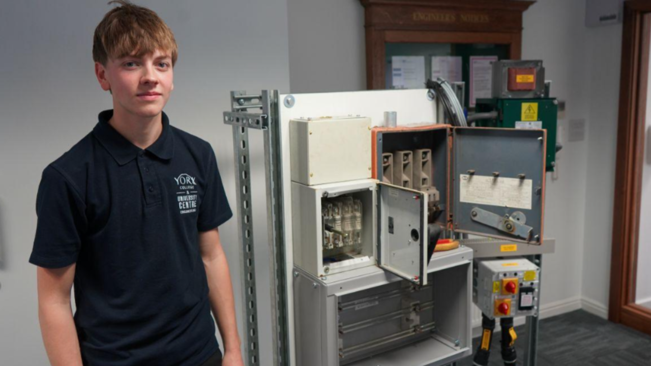 17-year-old UK student invents a fix for rats damaging railway cables during work placement; 63 more installations planned as he secures a job