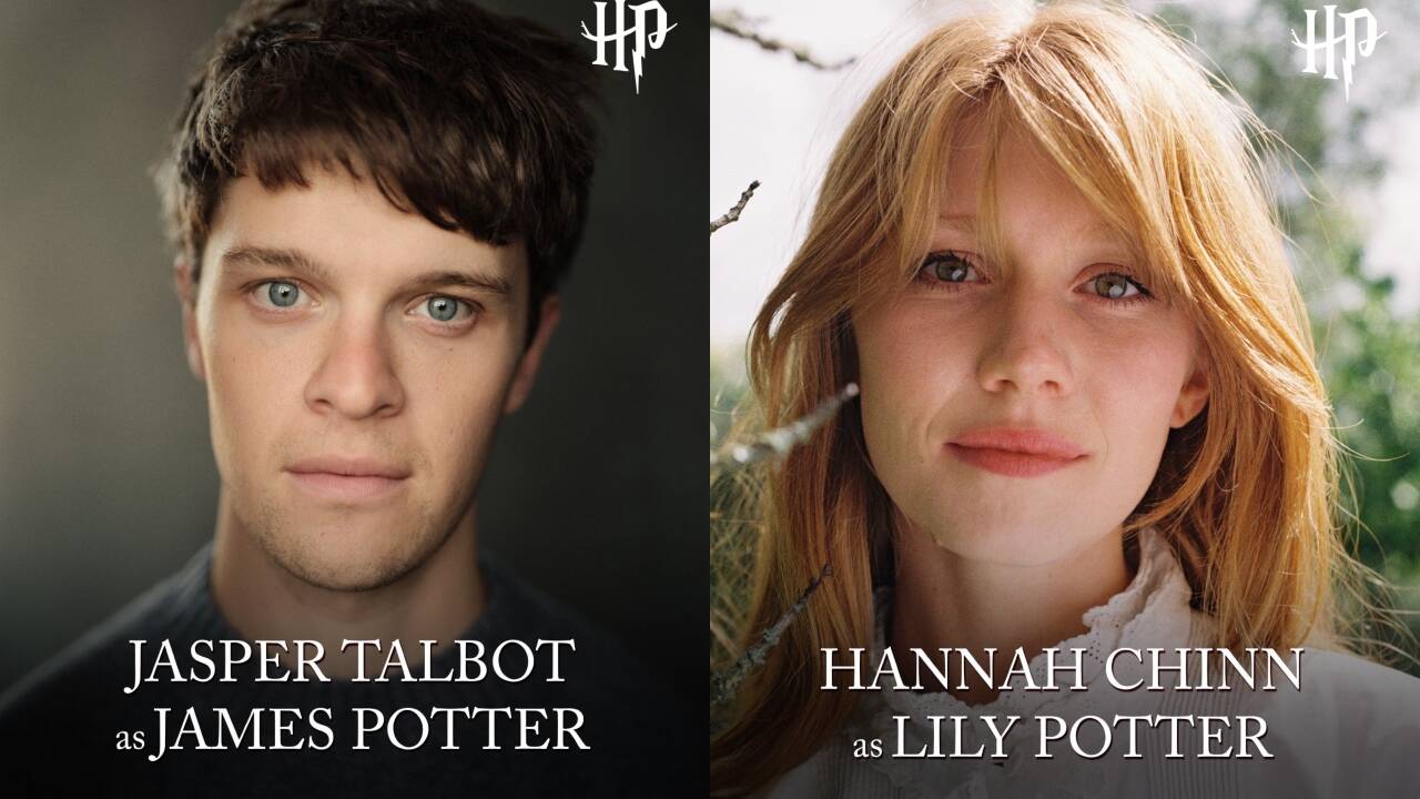 'Harry Potter' series casts Jasper Talbot and Hannah Chinn as James and Lily Potter