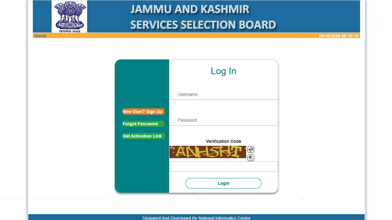 JKSSB JE Civil Recruitment 2026: 458 vacancies announced, applications open November 30