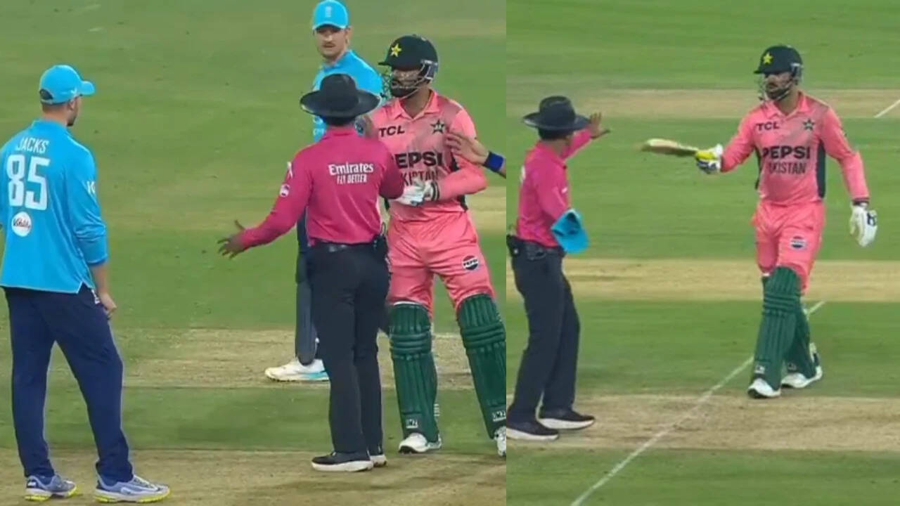 Haris Rauf punished for on-field confrontation during Pakistan's win over England