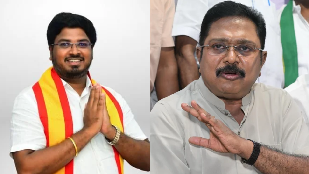 Tamil Nadu environment minister blames household soaps for river foam; TTV Dhinakaran hits back