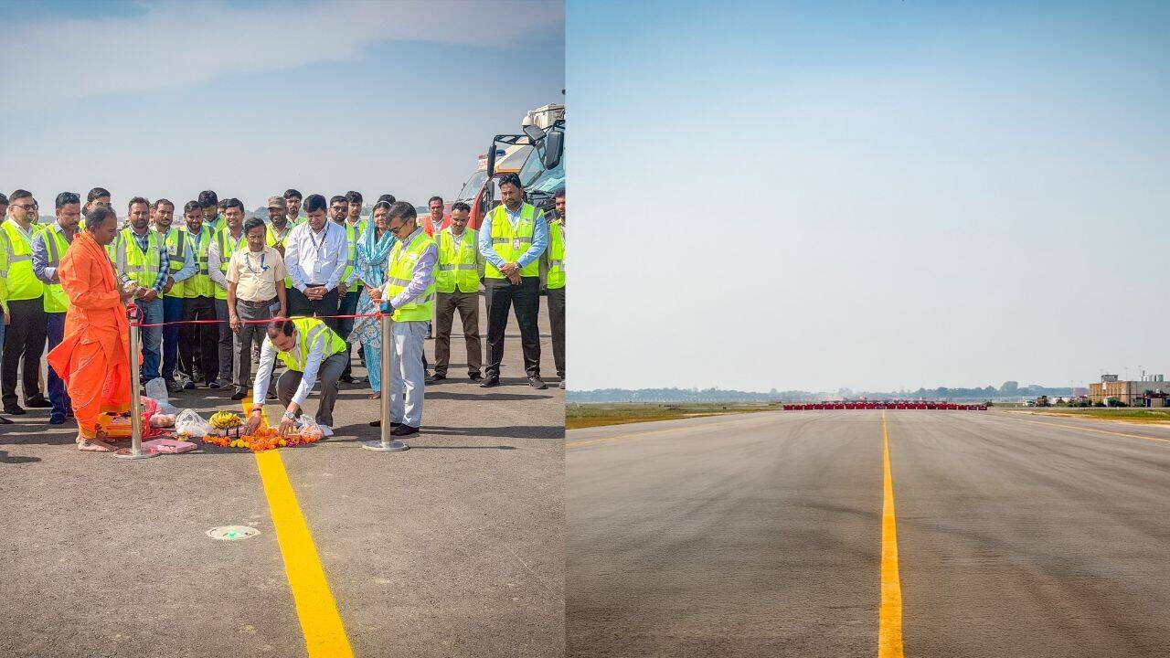 Lucknow airport opens 804m parallel taxi track to cut runway occupancy time