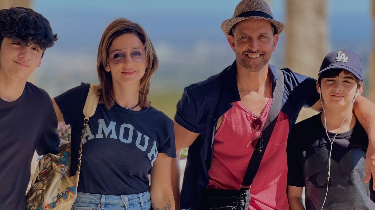Hrithik pens birthday note for ex-wife Sussanne, Saba reacts