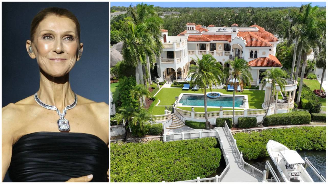 Celine Dion's former Florida mansion sells for $12.5m after $20m listing