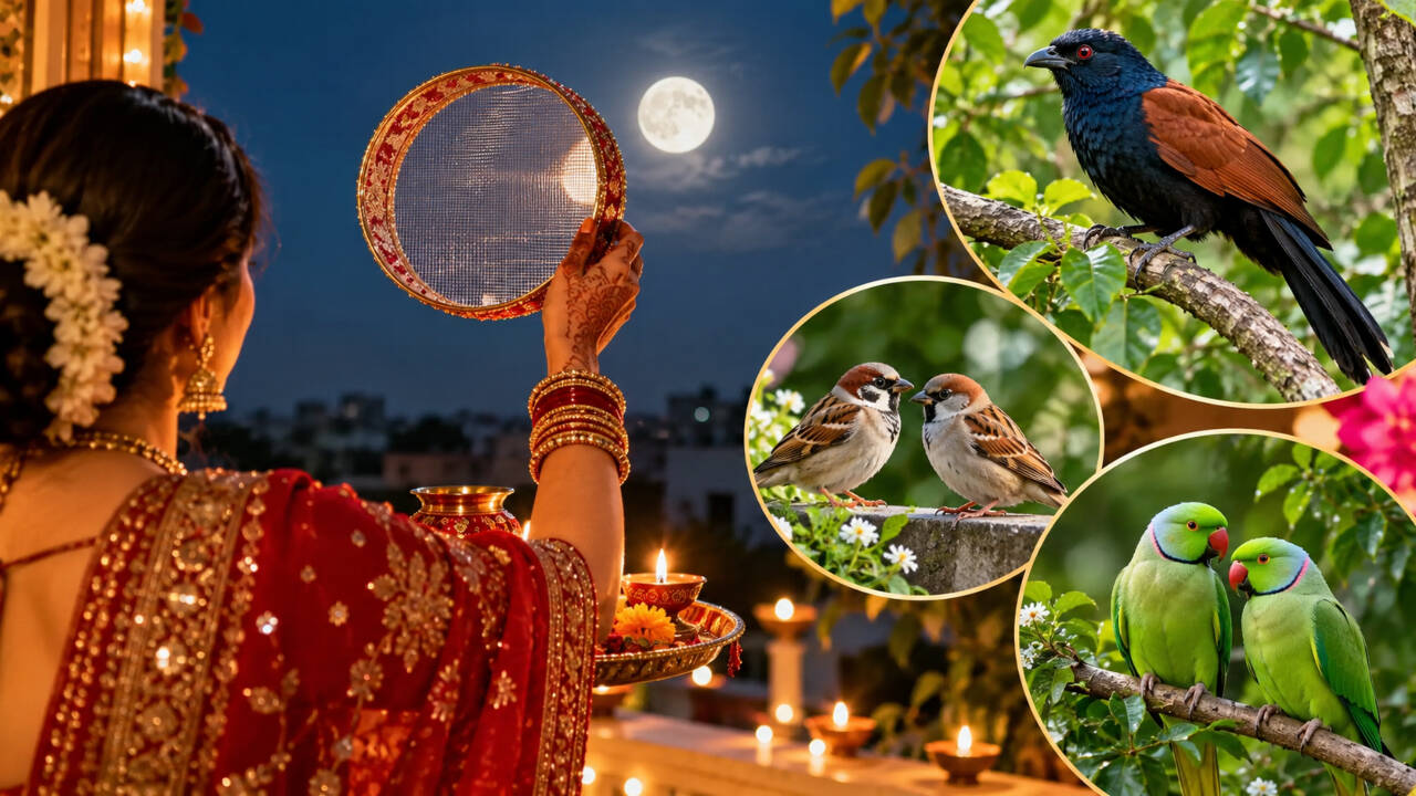 Karwa Chauth Bird Omens: Three auspicious sightings for married life; what to do if you can’t see them