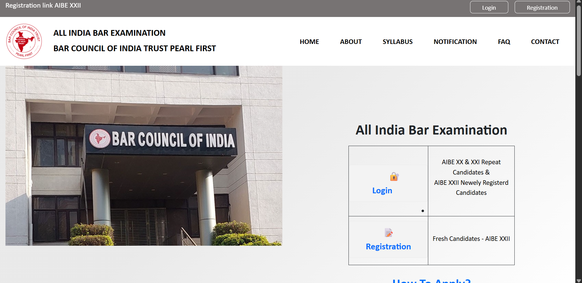 AIBE 22 application correction window 2026 opens today, payment deadline extended till October 29