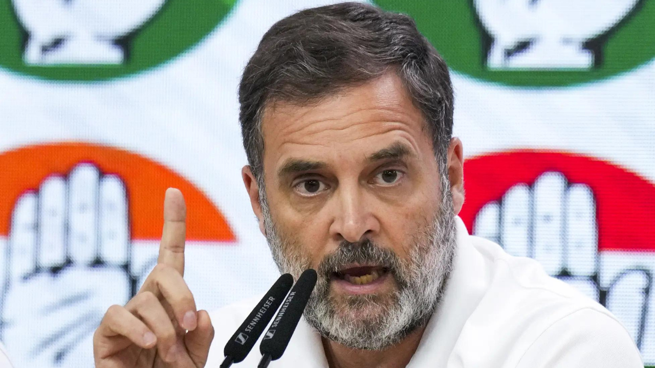 Cong calls Rahul's 'Sitharama' misspelling in Tata post 'typo marketing', mocks BJP