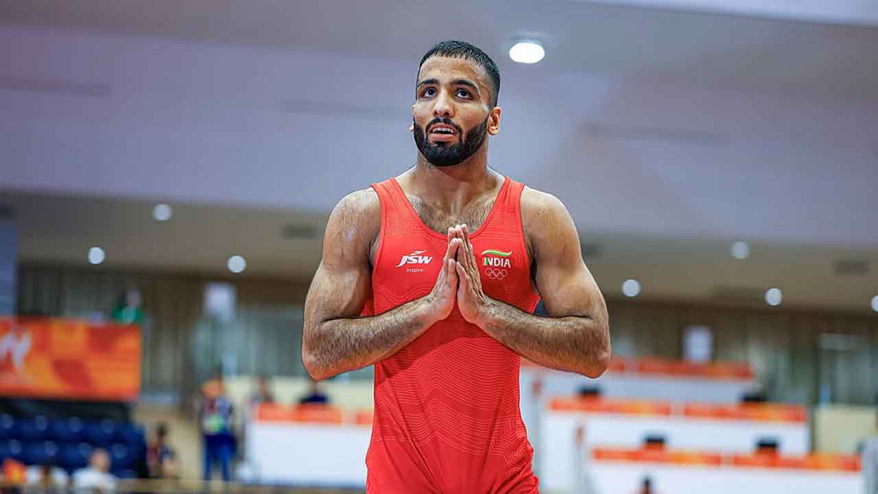 Wrestler Sujeet Kalkal's 24-match winning streak ends at World Championships