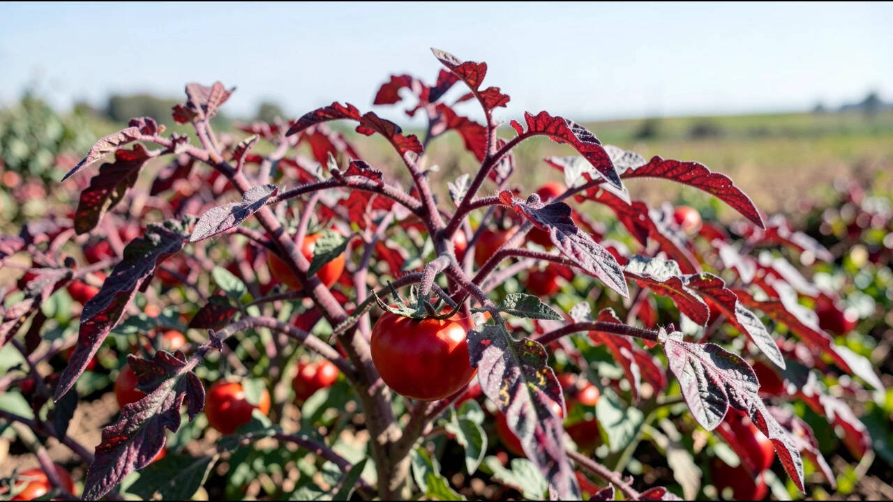 Cornell scientists develop colour-changing tomatoes to signal low nitrogen levels
