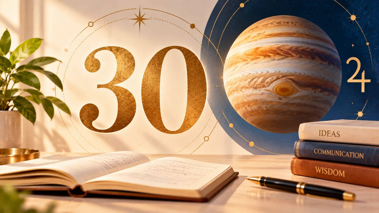 Born On The 30th: Numerology links this date to Jupiter; guidance, careers, daily tips