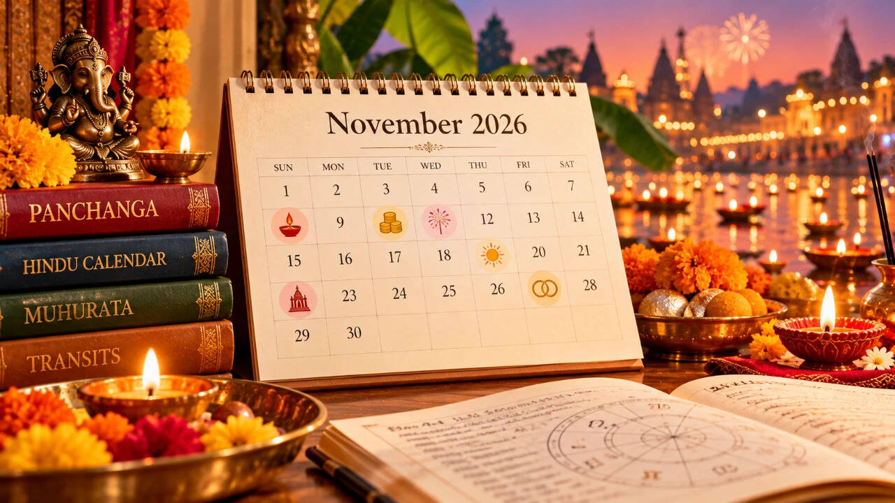 Shubh Muhurat In November 2026: Panchanga maps key festivals & muhurats; for New Delhi timings