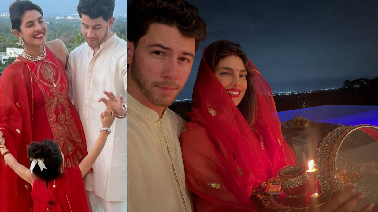 Priyanka says Nick made sure to set up his tour to be home for 'Karwa Chauth': 'No one like my guy'
