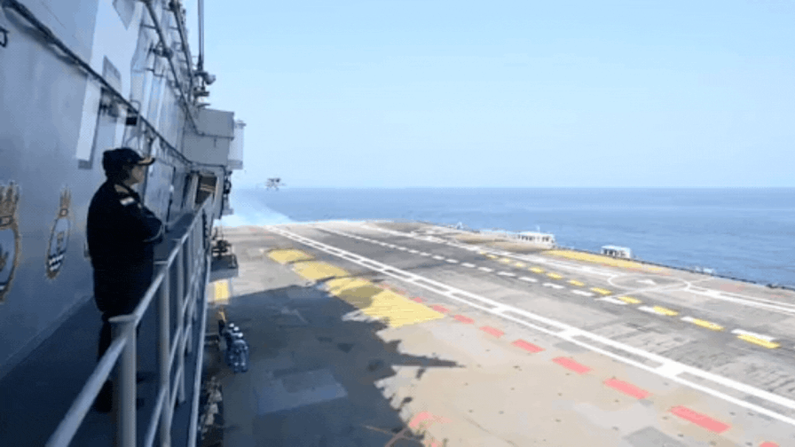 Watch: Rafale Marine lands on INS Vikrant; Navy tests French jet in major milestone
