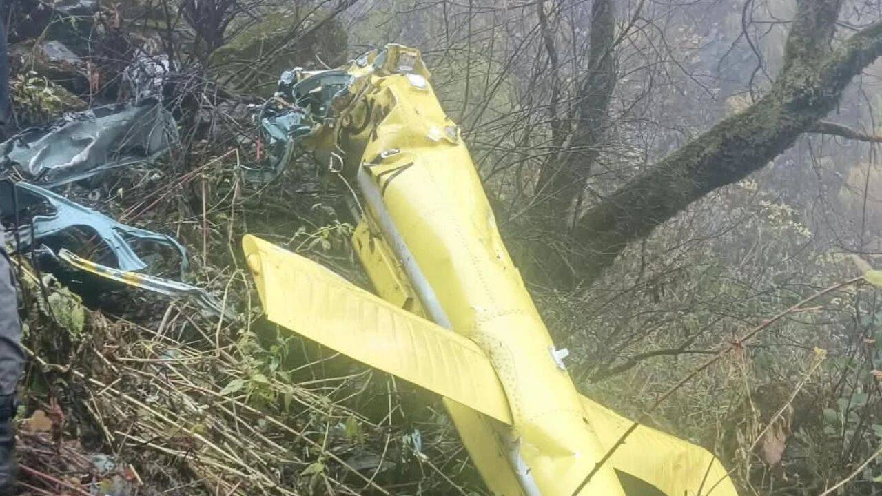 Uttarakhand helicopter crash kills all six on board near Joshimath