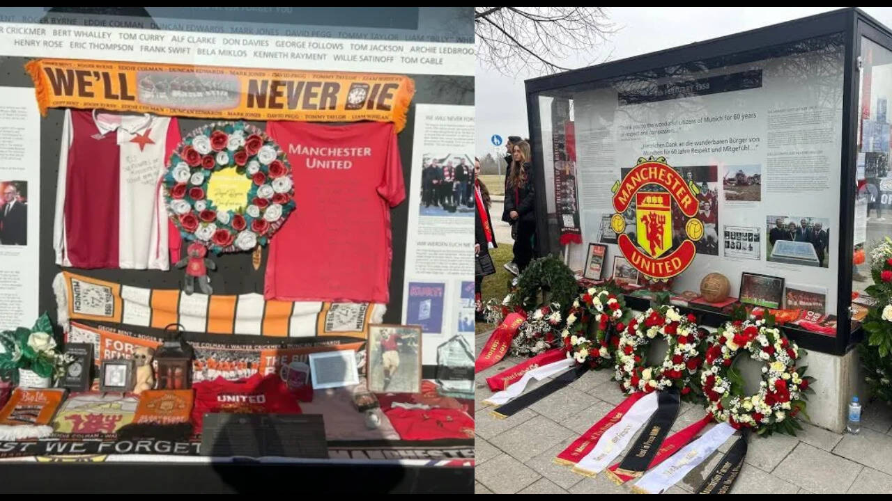 Treasured items stolen from Munich air disaster memorial honouring 8 Man Utd legends