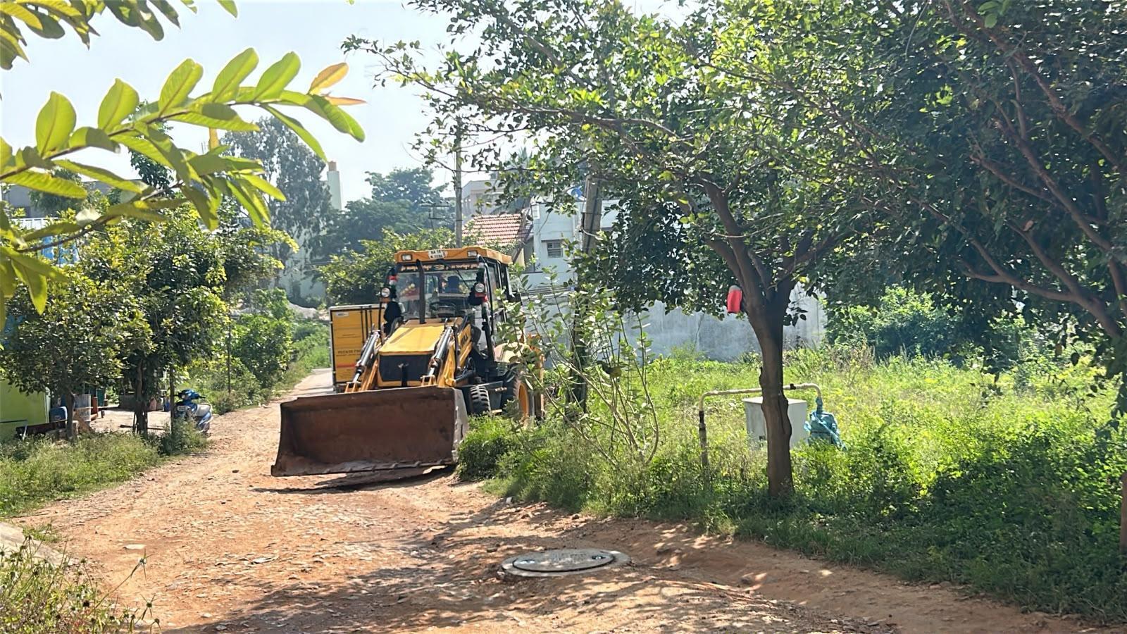 After 2-year wait, road work begins in Bengaluru’s Rudrappa Layout