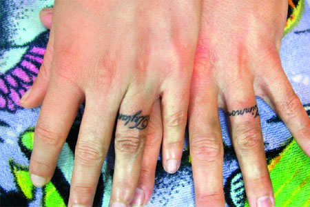 Ring tattoos are the new wedding bands - Times of India