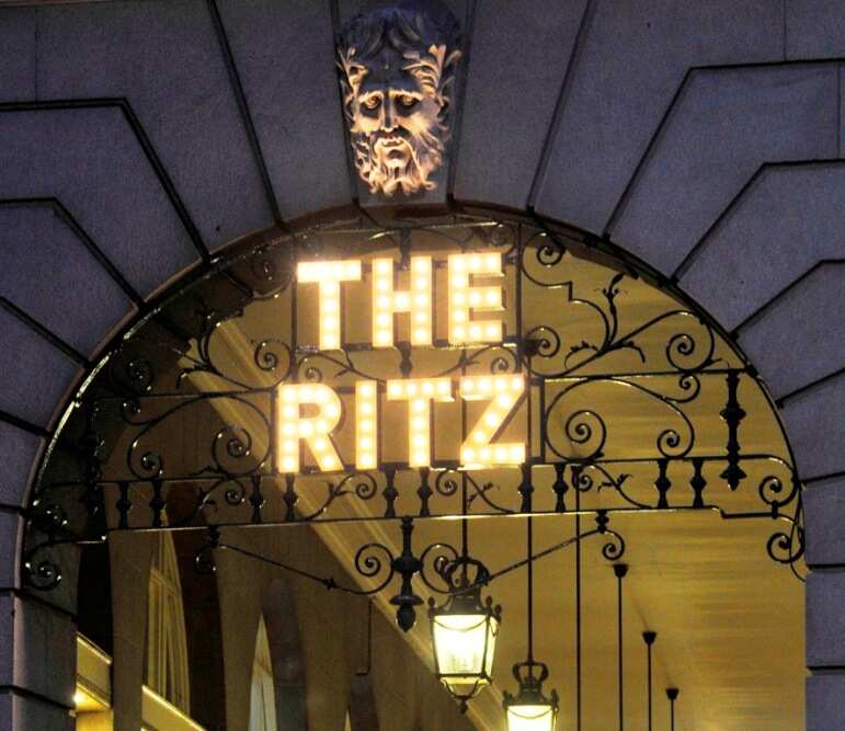 High tea at The Ritz