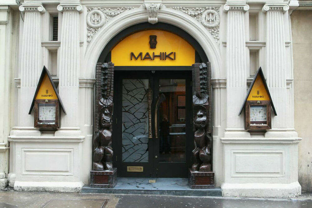 Down a drink at Mahiki