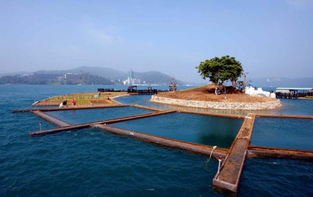 Taiwan's Sun Moon Lake: Watering hole
