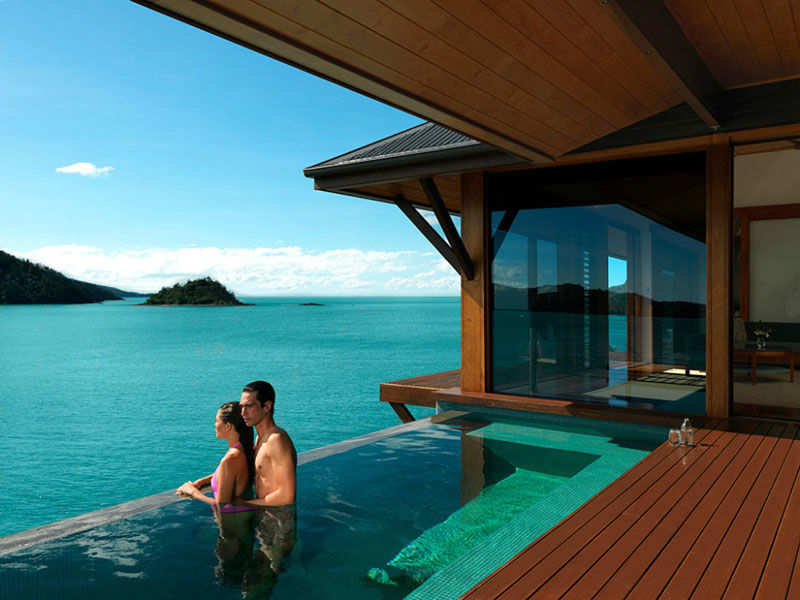 On the Great Barrier Reef: Qualia Resort