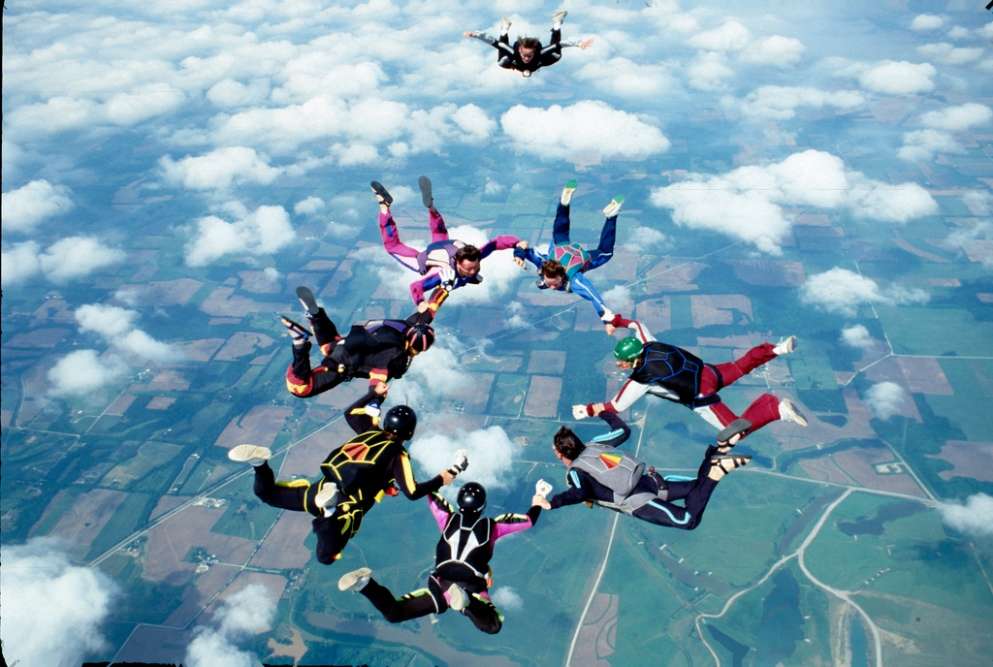 Skydiving At Wollongong (Sydney, Australia)