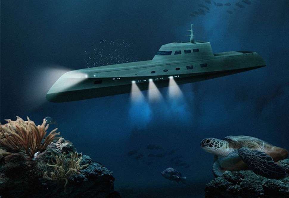 Luxury submarine woos couples with soundproof rooms!
