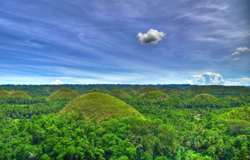 The Chocolate Hills of Bohol