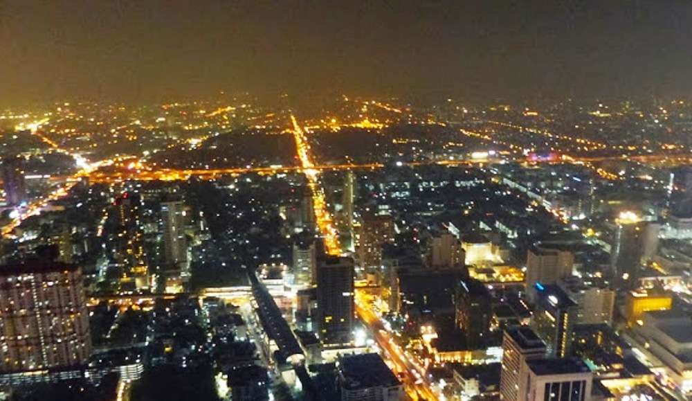 Get a bird’s eye view of Bangkok from Baiyoke Sky Hotel